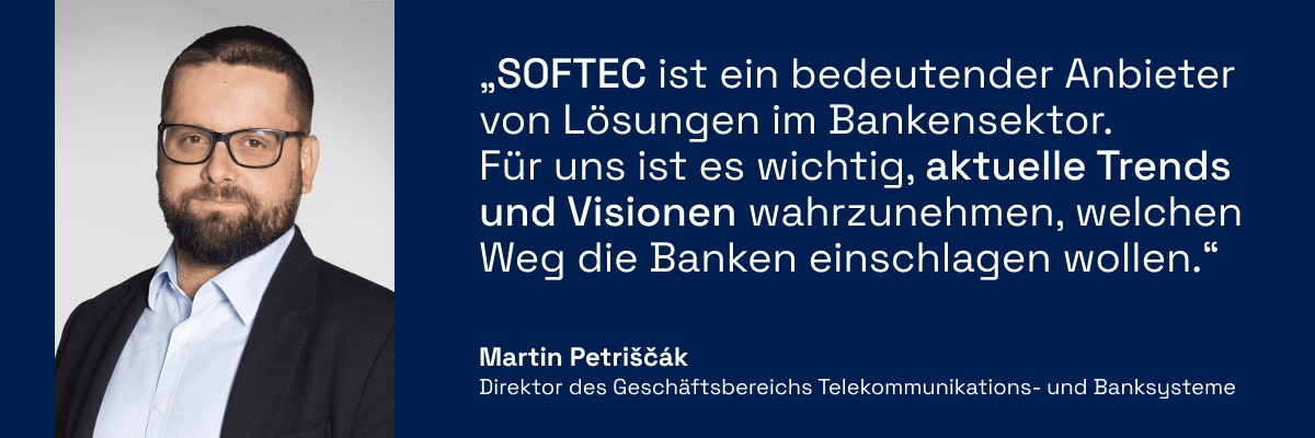 Martin Petriščák - Direktor des Geschäftsbereichs Telekommunikations- und Banksysteme